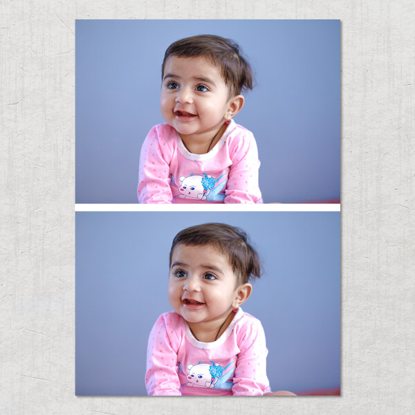 Custom 2 Pics Upload Design: Portrait Acrylic Photo Frame with Image Printing – PrintShoppy Photo Frames