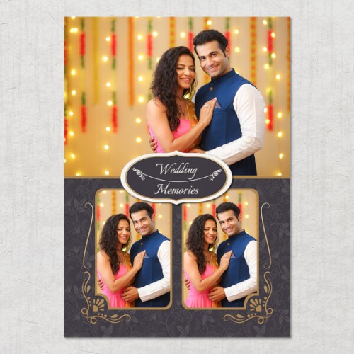 Traditional Wedding Frame Design: Portrait Acrylic Photo Frame with Image Printing – PrintShoppy Photo Frames