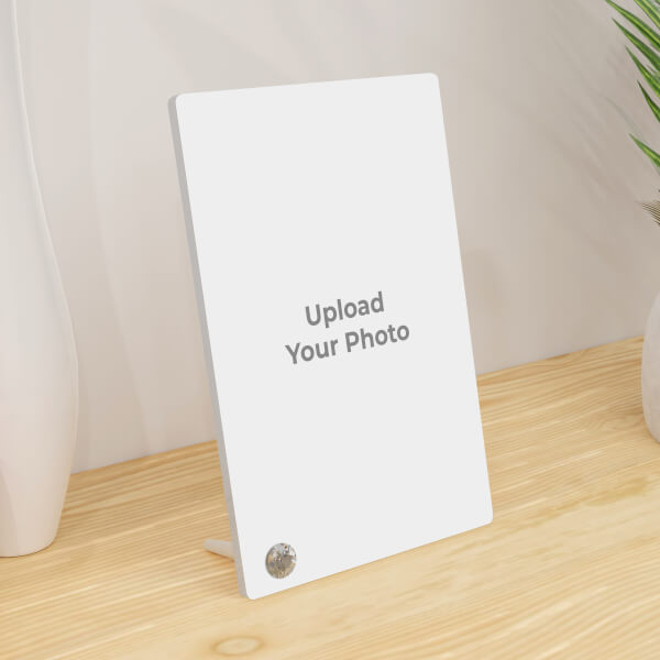 Custom Full Pic Upload Design: Portrait Acrylic Photo Stand with Image Printing – PrintShoppy Acrylic Photo Stand