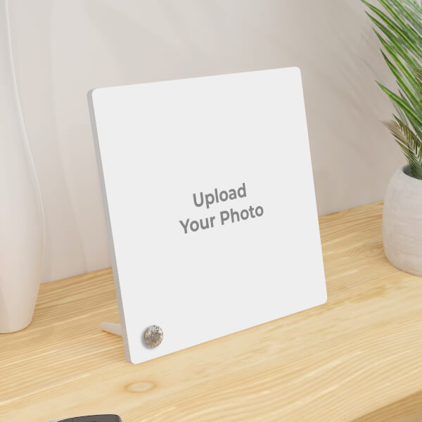 Custom Full Pic Upload Design: Square Acrylic Photo Stand with Image Printing – PrintShoppy Acrylic Photo Stand