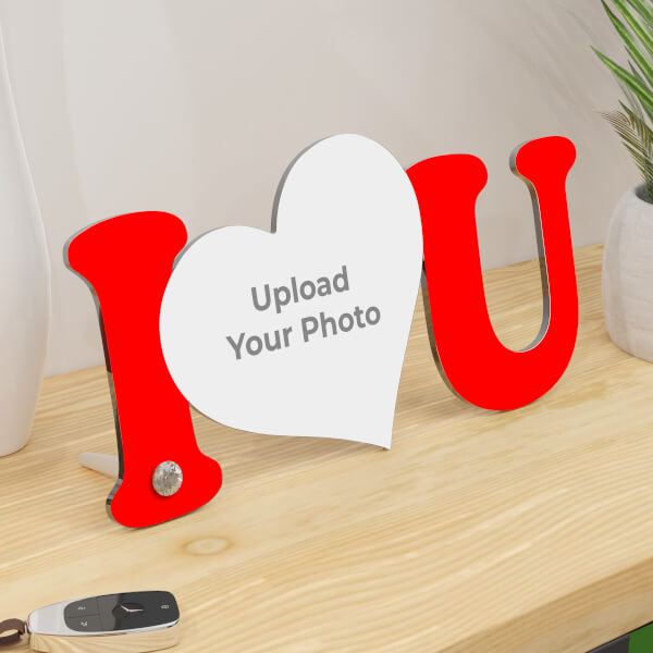Custom True Love Acrylic Photo Stand Design