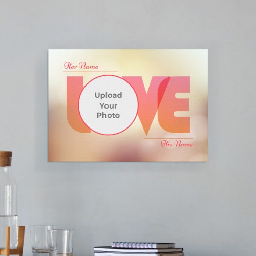 Where There is love There is Life Design: Landscape Aluminium Photo Frame with Image Printing – PrintShoppy Photo Frames