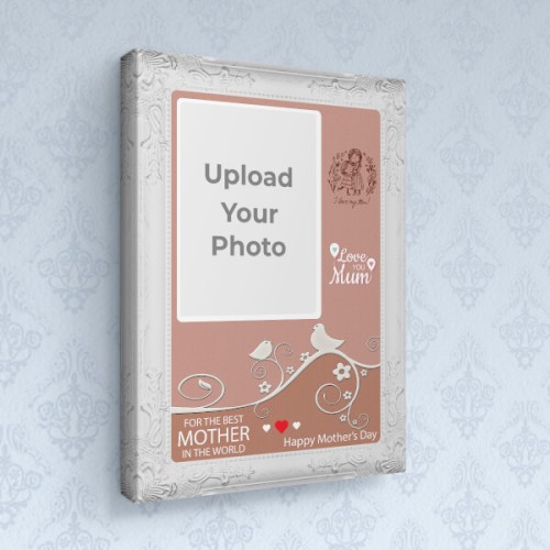 Mothers Day Special Design: Portrait canvas Photo Frame with Image Printing – PrintShoppy Photo Frames