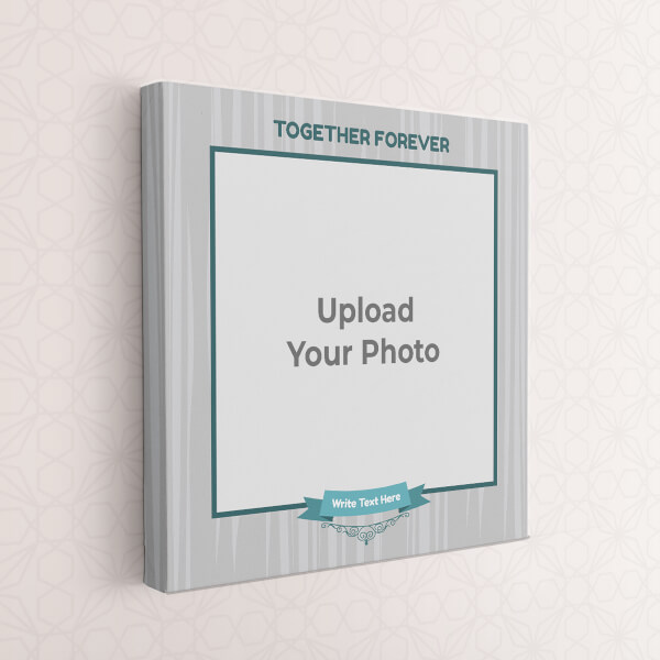 Custom Together Forever Design: Square canvas Photo Frame with Image Printing – PrintShoppy Photo Frames