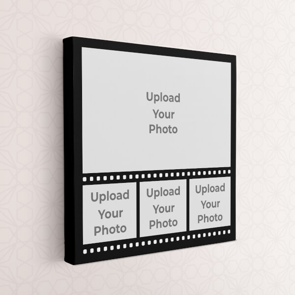 Custom Film Reel Theme: Square canvas Photo Frame with Image Printing – PrintShoppy Photo Frames