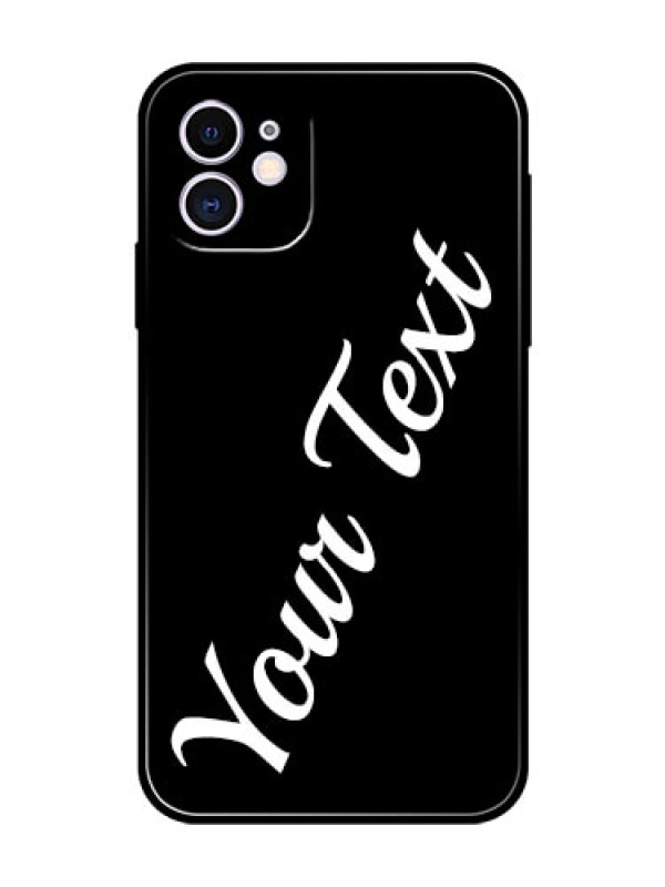 iPhone 11 Custom Glass Phone Case with Photo Printing Personalized Glass Cases