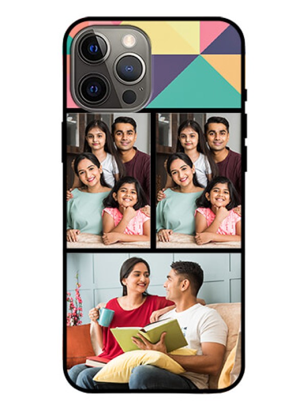 Custom Iphone 12 Pro Max Custom Glass Phone Case  - Bulk Pic Upload Design