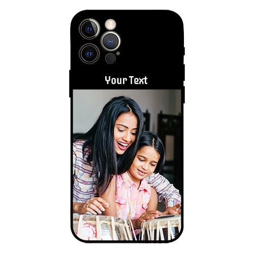 Buy Iphone 12 Pro Photo with Name on Glass Phone Case
