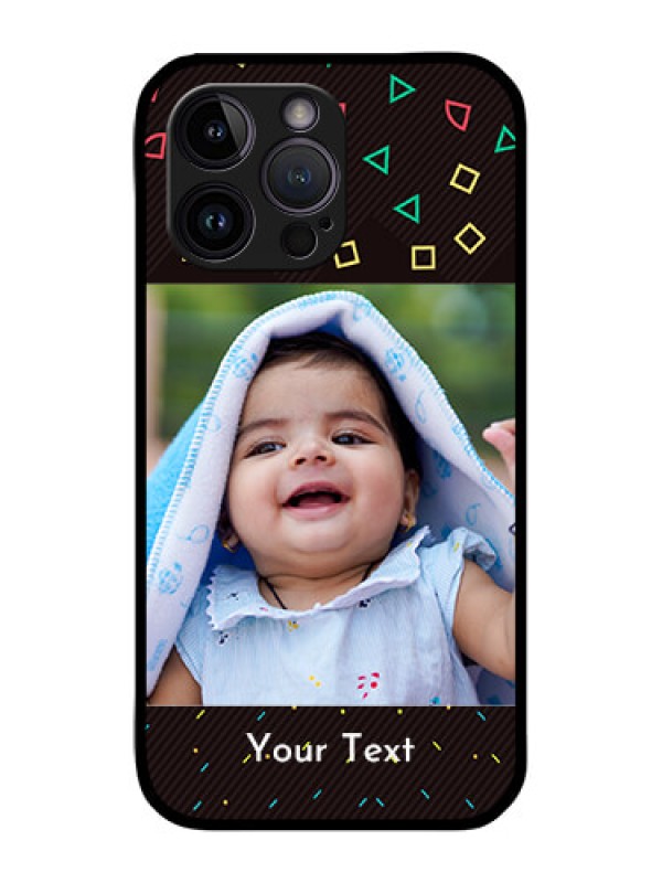 iPhone 14 Pro Custom Glass Phone Case with Photo Printing