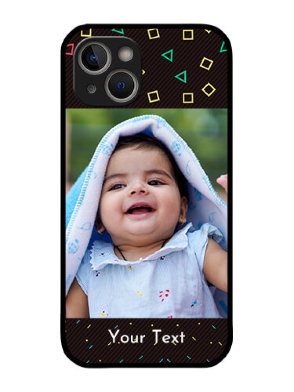 iPhone 14 Custom Glass Phone Case with Photo Printing Personalized Glass Cases