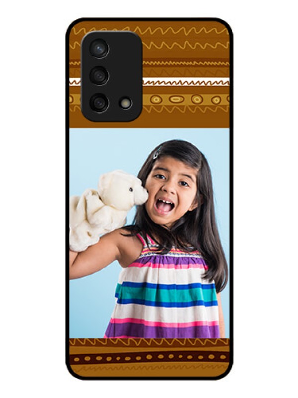 Custom Oppo F19s Custom Glass Phone Case - Friends Picture Upload Design 