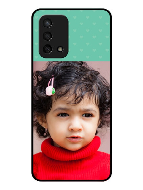 Custom Oppo F19s Custom Glass Phone Case - Lovers Picture Design