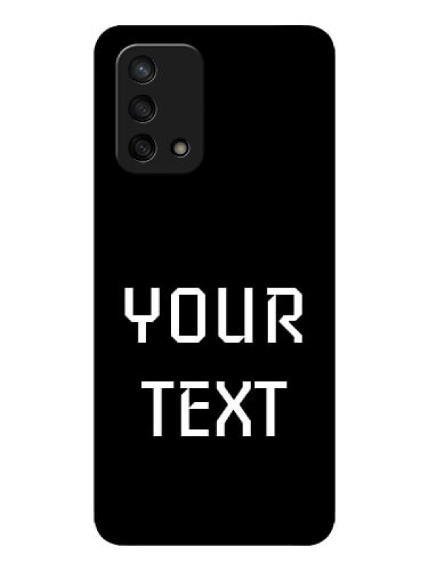 Custom Oppo F19s Your Name on Glass Phone Case