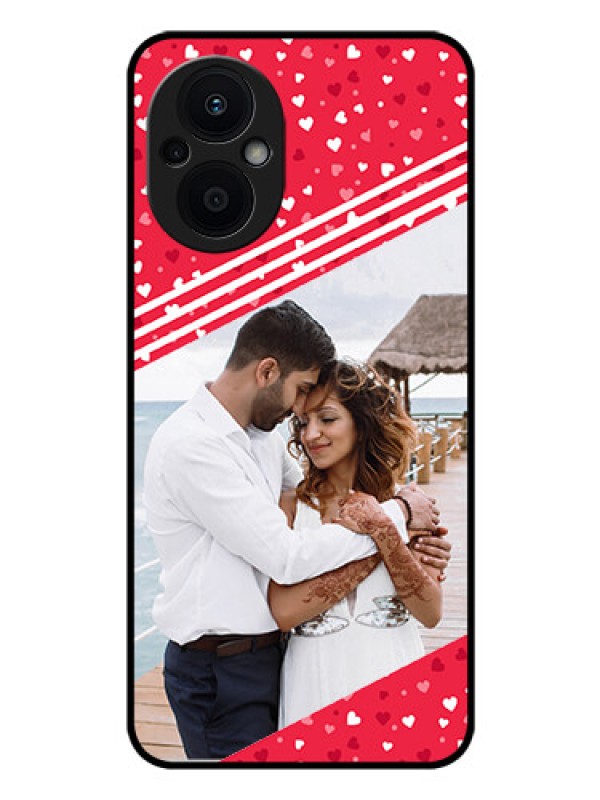 Custom Oppo F21s Pro 5G Custom Glass Mobile Case - Valentines Gift Design
