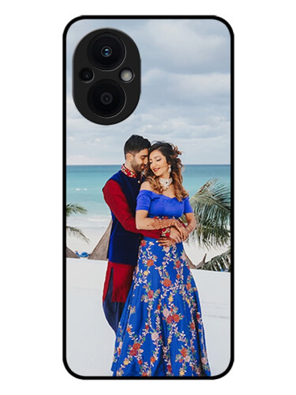 Custom Oppo F21s Pro 5G Photo Printing on Glass Case - Upload Full Picture Design
