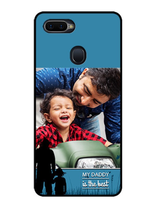 Custom Oppo F9 Pro Custom Glass Mobile Case  - Best dad design 