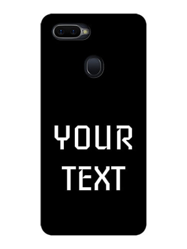 Custom Oppo F9 Pro Your Name on Glass Phone Case