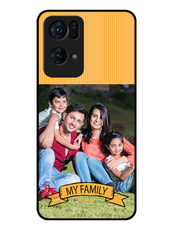 Custom Oppo Reno 7 Pro 5G Custom Glass Phone Case - My Family Design