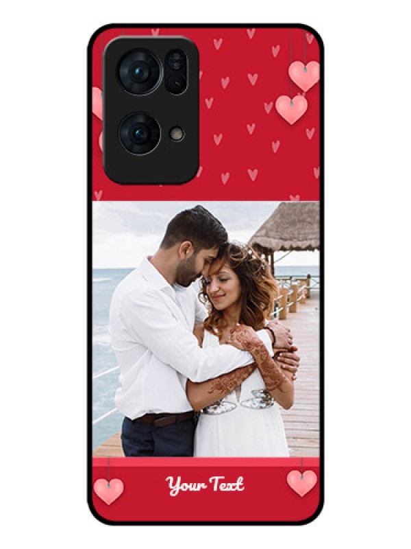 Custom Oppo Reno 7 Pro 5G Custom Glass Phone Case - Valentines Day Design