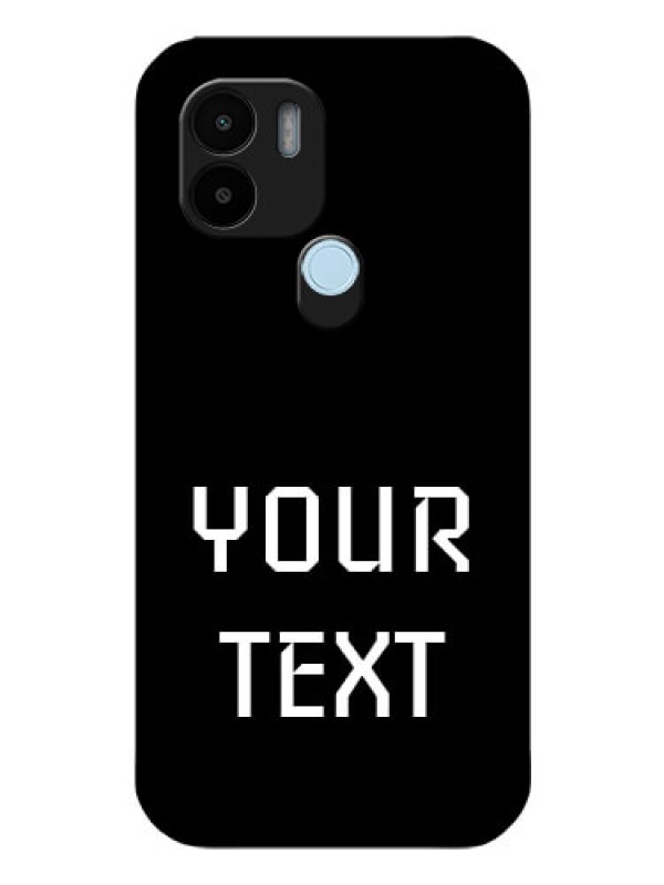Custom Poco C51 Your Name on Glass Phone Case