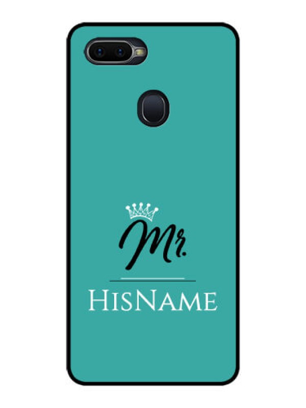 Custom Realme 2 Pro Custom Glass Phone Case Mr with Name