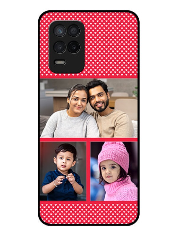 Custom Realme 8 5G Personalized Glass Phone Case - Bulk Pic Upload Design