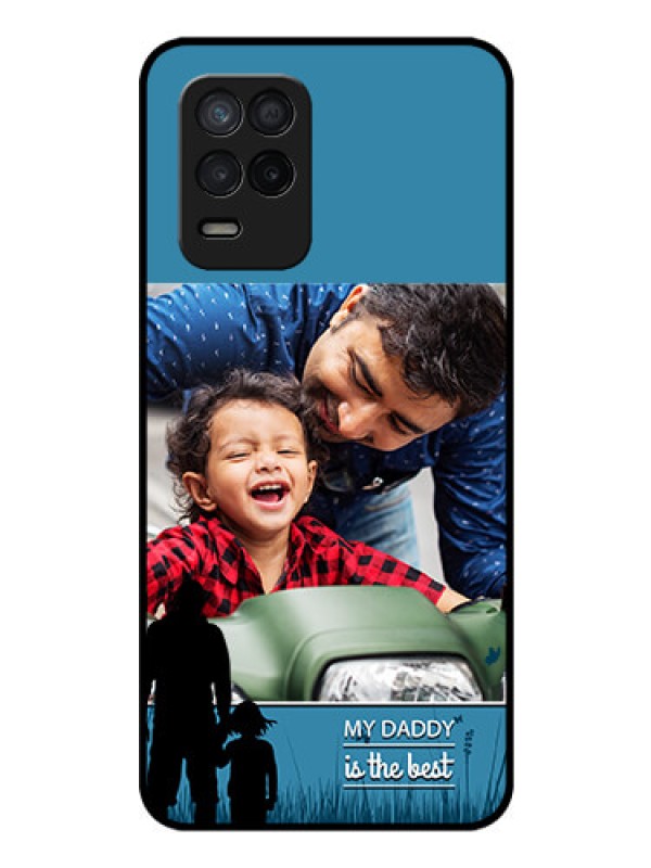 Custom Realme 8 5G Custom Glass Mobile Case - Best dad design 