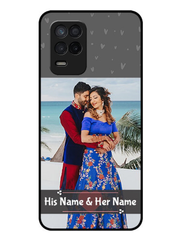 Custom Realme 8 5G Custom Glass Mobile Case - Buy Love Design with Photo Online