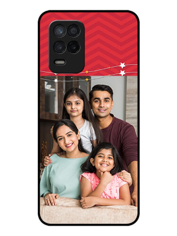 Custom Realme 9 5G Personalized Glass Phone Case - Happy Family Design