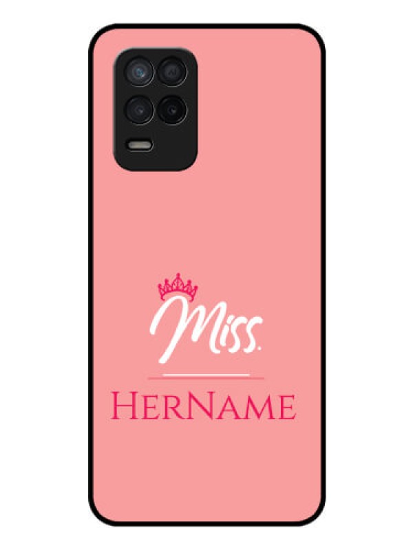 Custom Realme 9 5G Custom Glass Phone Case Mrs with Name