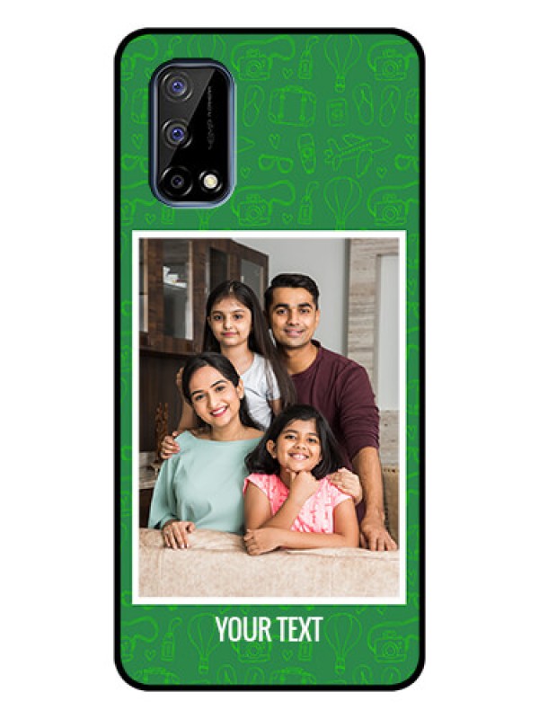 Custom Realme Narzo 30 Pro 5G Personalized Glass Phone Case - Picture Upload Design