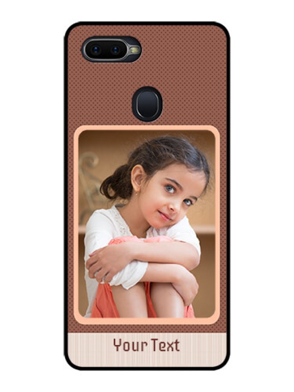 Custom Realme U1 Custom Glass Phone Case  - Simple Pic Upload Design