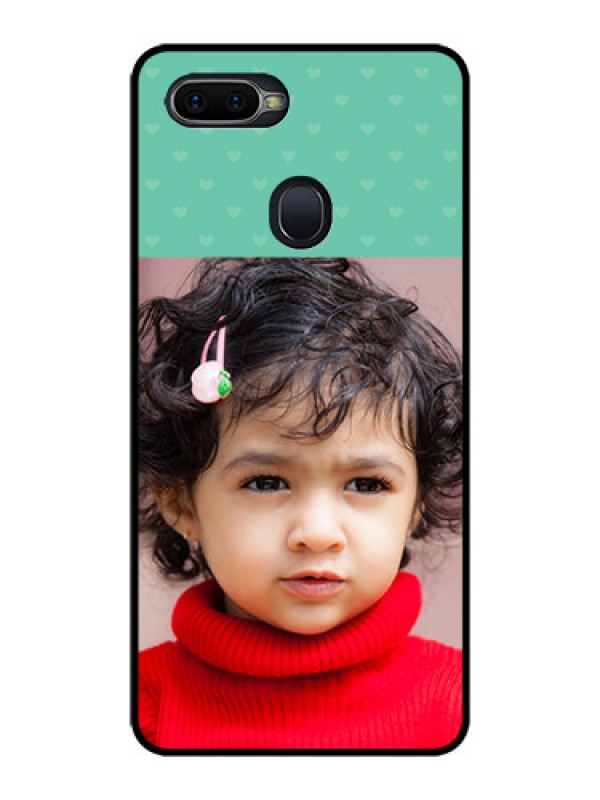 Custom Realme U1 Custom Glass Phone Case  - Lovers Picture Design