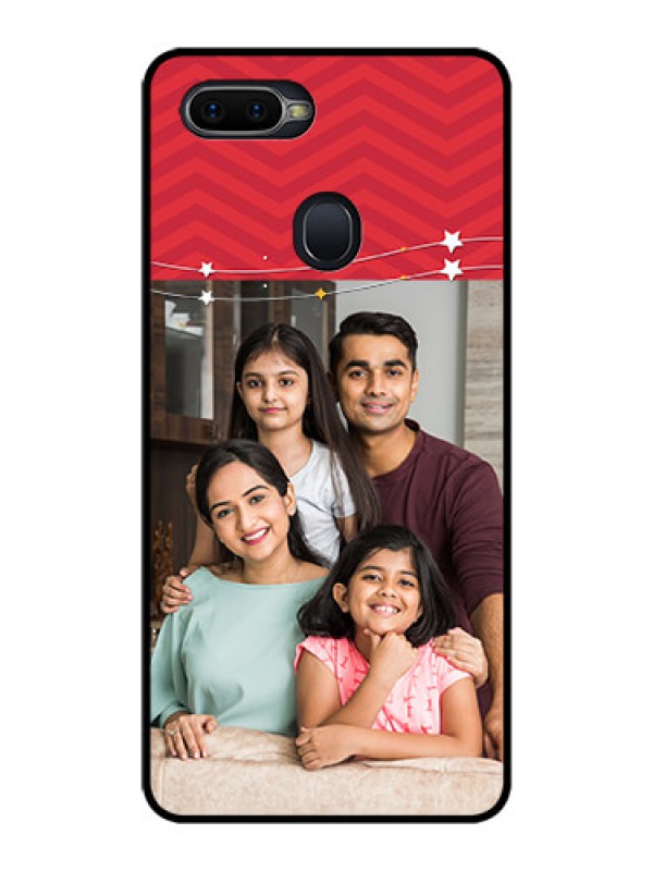 Custom Realme U1 Personalized Glass Phone Case  - Happy Family Design
