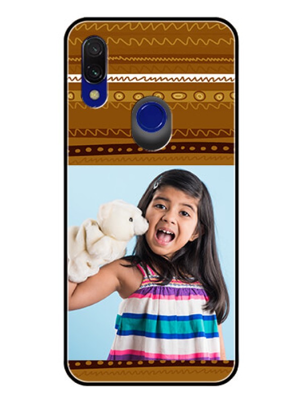Custom Redmi 7 Custom Glass Phone Case  - Friends Picture Upload Design 