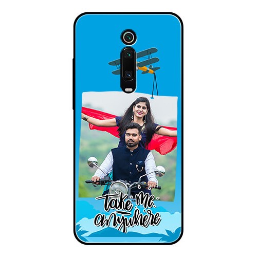 Buy Redmi K20 Custom Glass Mobile Case - Traveller Design
