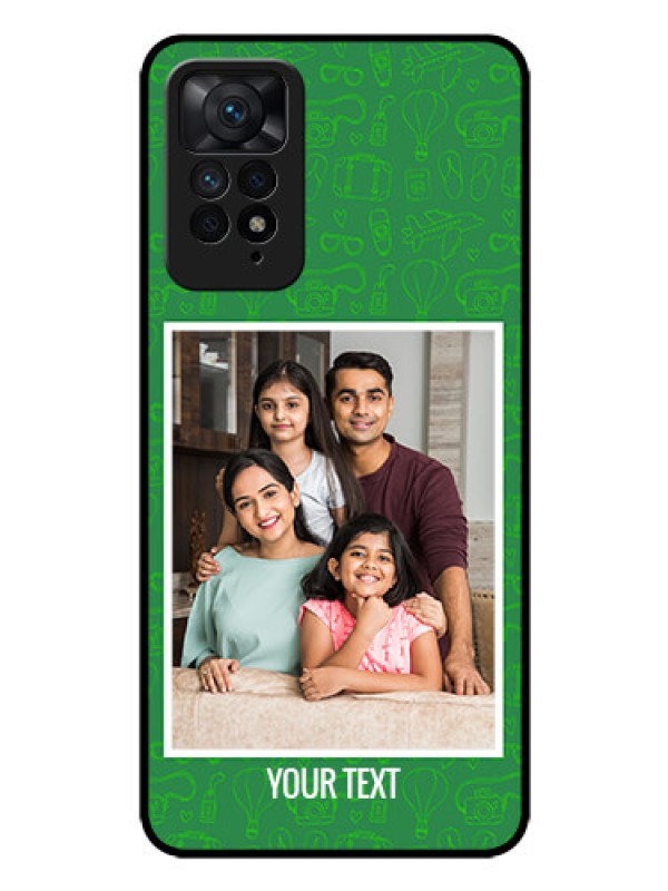 Custom Redmi Note 11 Pro Plus 5G Personalized Glass Phone Case - Picture Upload Design