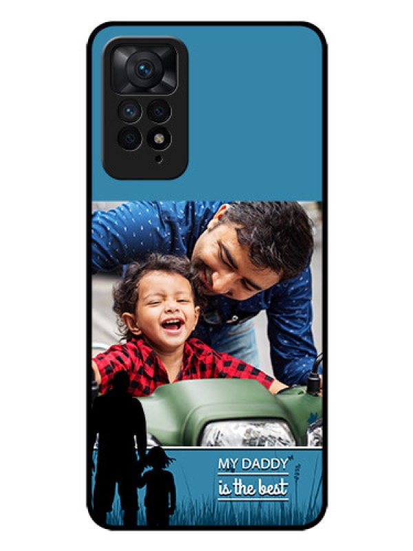 Custom Redmi Note 11 Pro Plus 5G Custom Glass Mobile Case - Best dad design