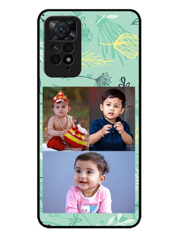 Custom Redmi Note 11 Pro Plus 5G Photo Printing on Glass Case - Forever Family Design