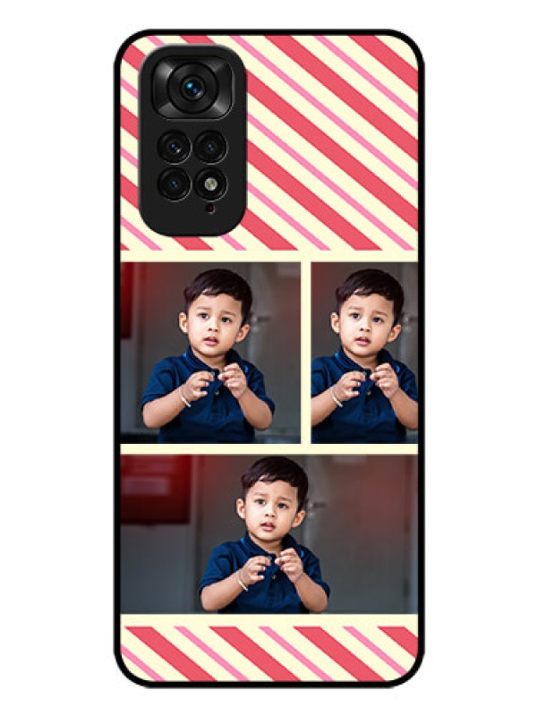 Custom Redmi Note 11s Personalized Glass Phone Case - Picture Upload Mobile Case Design
