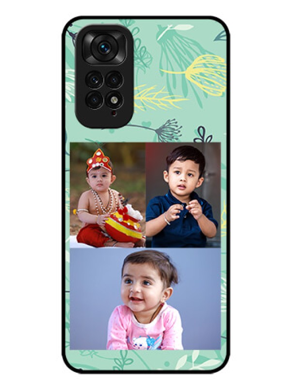 Custom Redmi Note 11s Photo Printing on Glass Case - Forever Family Design