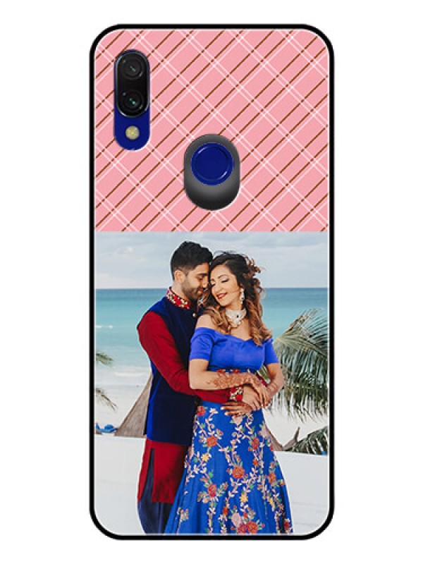 Custom Redmi Y3 Personalized Glass Phone Case  - Together Forever Design