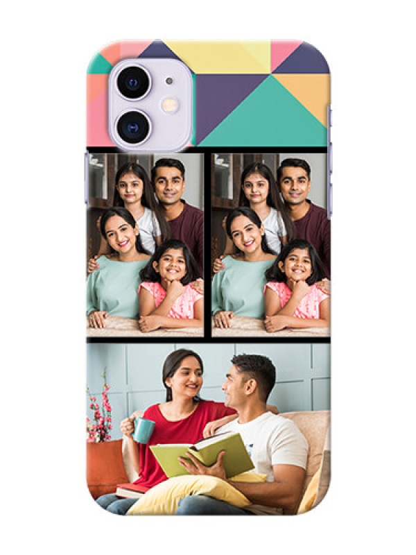 Custom Iphone 11 personalised phone covers: Bulk Pic Upload Design