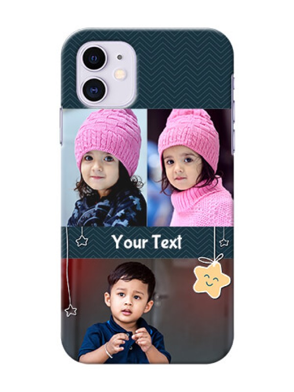 Custom Iphone 11 Mobile Back Covers Online: Hanging Stars Design