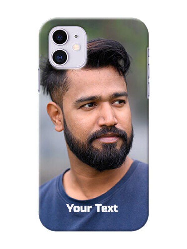 Custom Iphone 11 Mobile Cover: Photo with Text