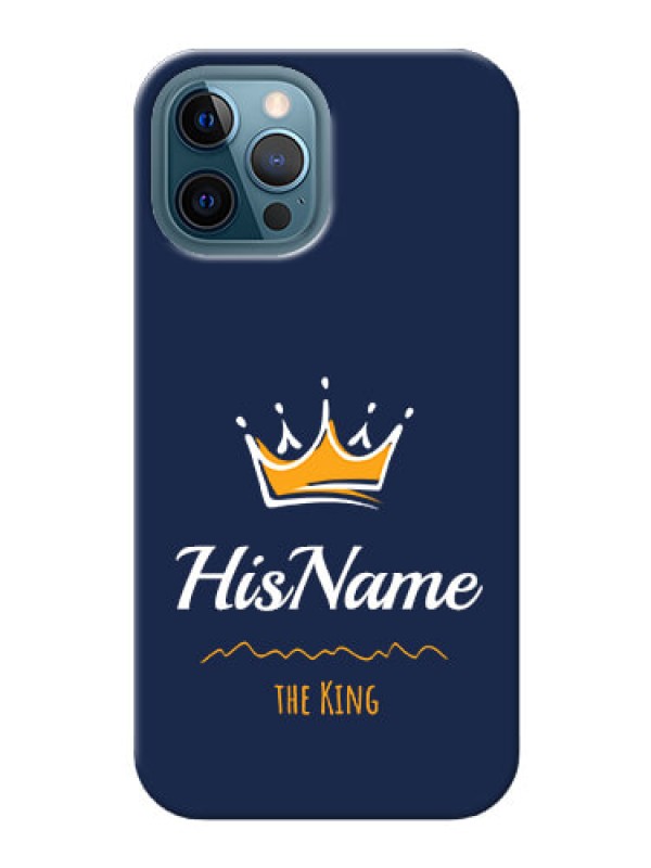Custom iPhone 12 Pro Max King Phone Case with Name