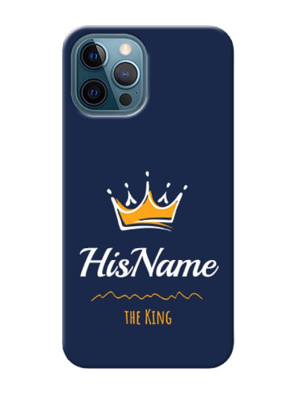 Custom iPhone 12 Pro King Phone Case with Name