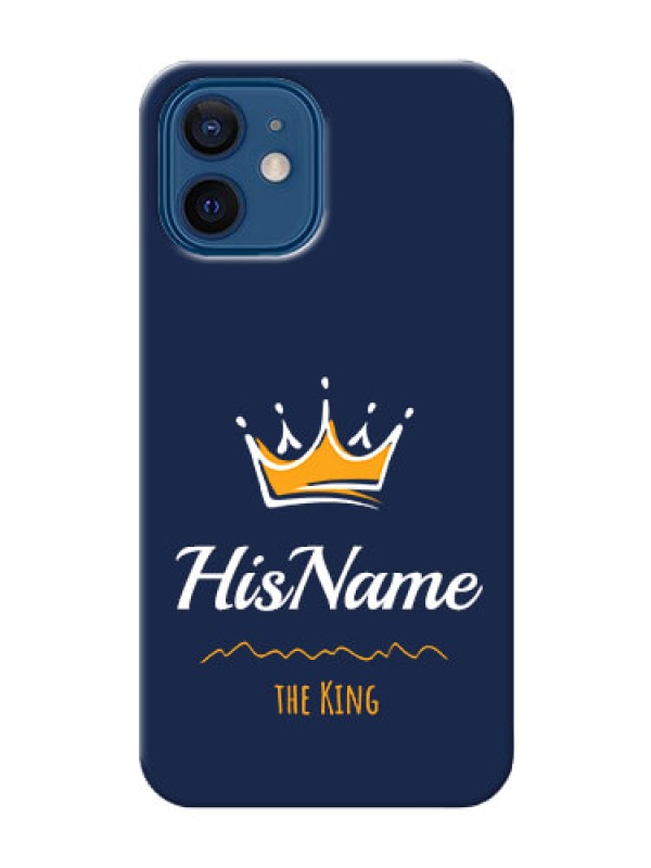 Custom iPhone 12 King Phone Case with Name