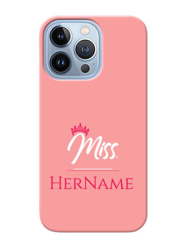 Custom iPhone 13 Pro Custom Phone Case Mrs with Name