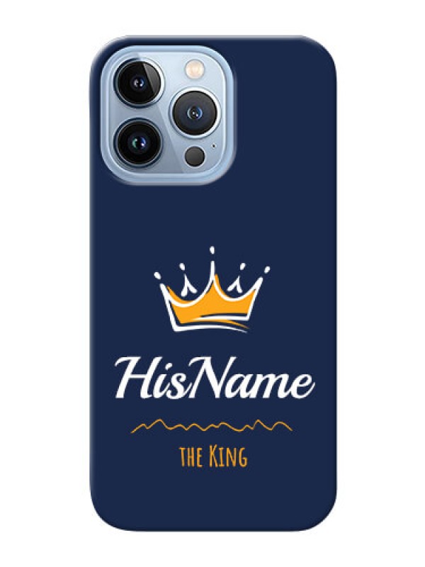 Custom iPhone 13 Pro King Phone Case with Name